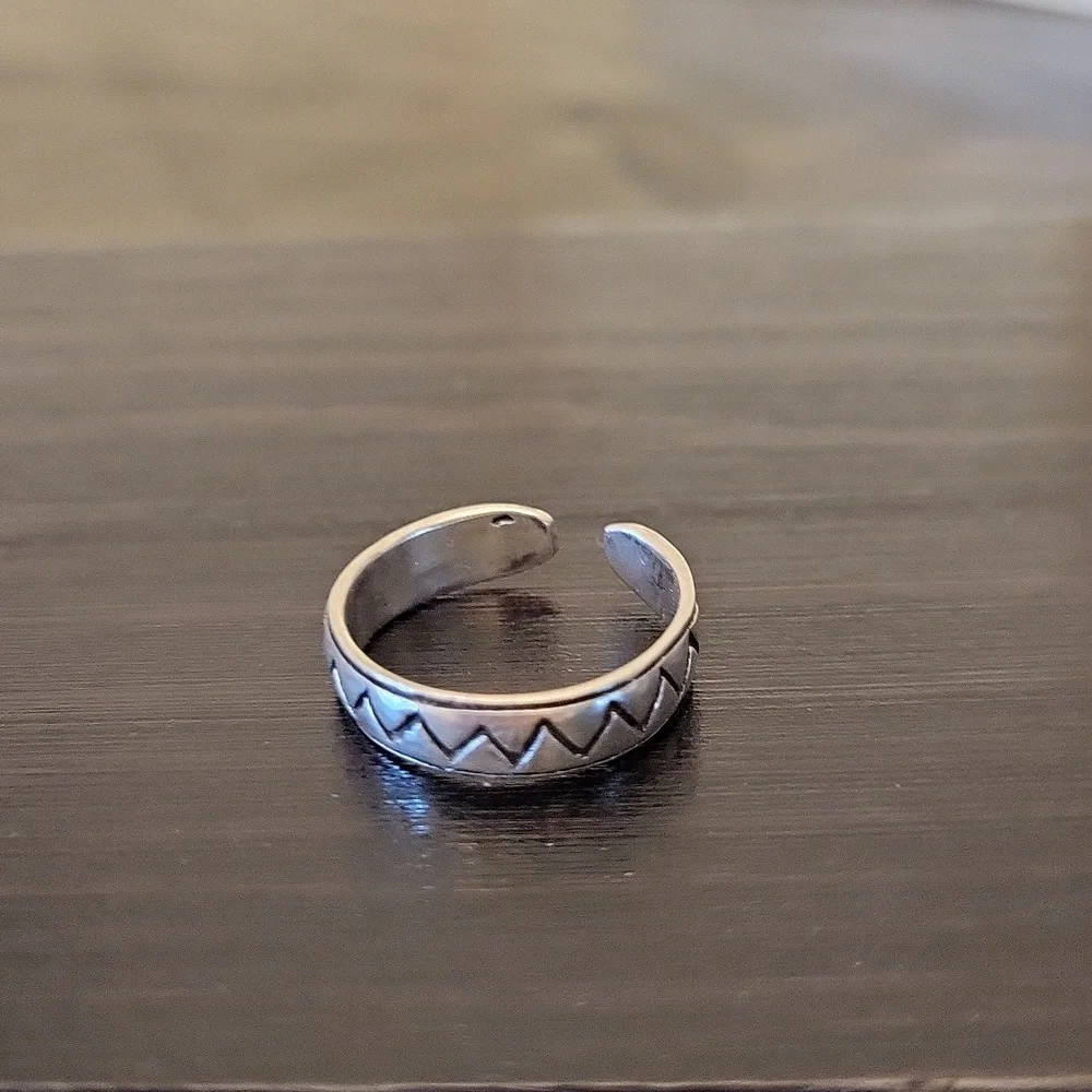 925 Silver Adjustable Toe Ring